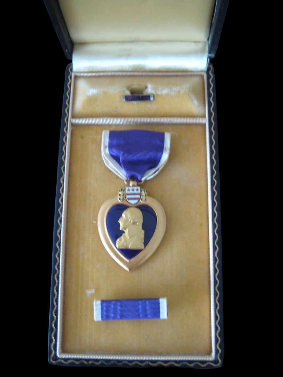NAMED PURPLE HEART TO 