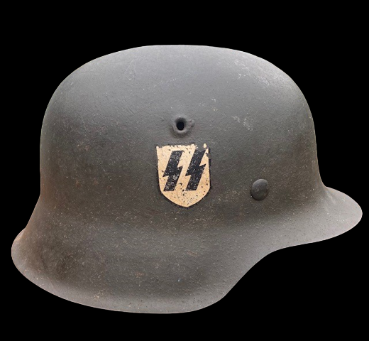 WWII GERMAN M42 SS SD HELMET - CKL64